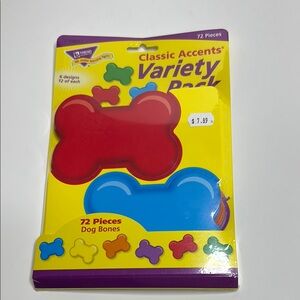 Trend Enterprises Bold multi-colored Bone Decor Accents